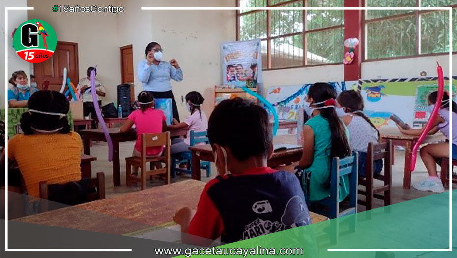 Barrios de Yarinacocha participan en actividad promovida por municipalidad