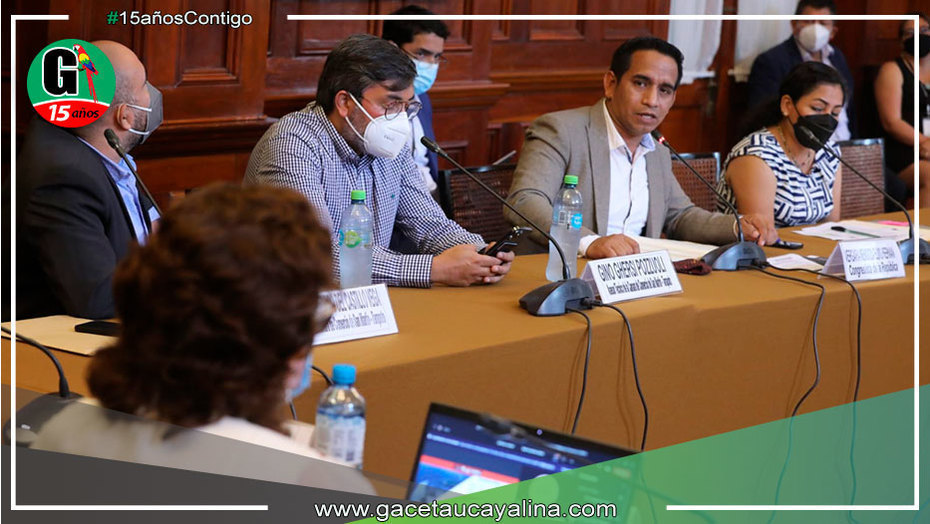Congresista Elvis Vergara sustento Ley del FOCAM que beneficiará a la región Ucayali