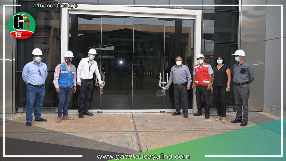 ´Gobierno Regional recepciona bloque A del nuevo Hospital Región de Pucallpa