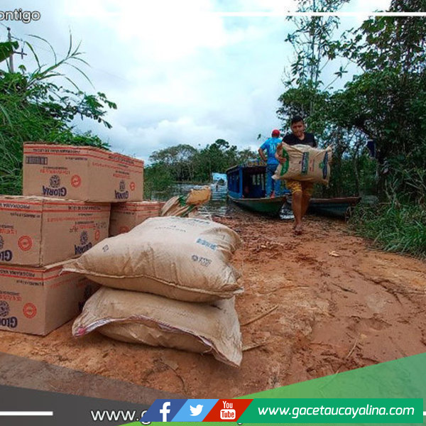 Se inició reparto de productos lácteos del mes de febrero en Yarinacocha