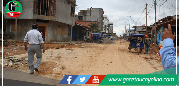 Pavimentación de Jr. Manco Cápac en A.H. 9 de octubre muestra 82 % de avance 