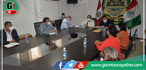 Concretan obras en educación, salud y pavimentación en favor del distrito de Manantay