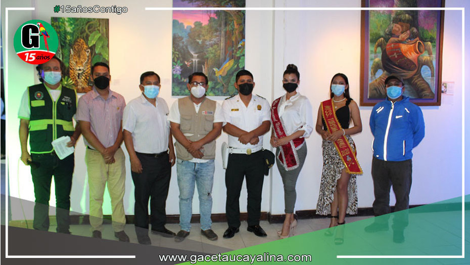 Lanzan importante exposición de creaciones pictóricas en la casa de la cultura en Pucallpa