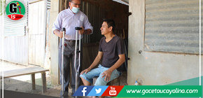 Integrantes de una familia reciben apoyo consistente en aparatos biomecánicos