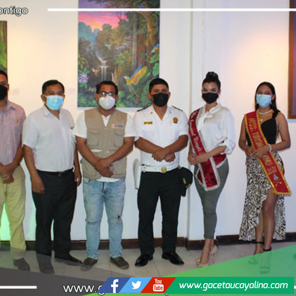 Lanzan importante exposición de creaciones pictóricas en la casa de la cultura en Pucallpa