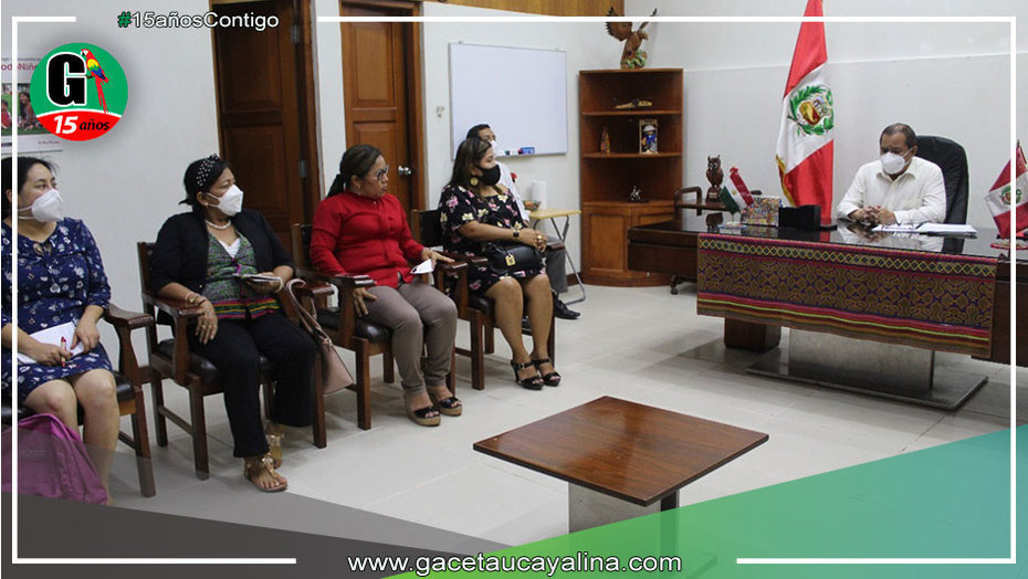 Articulan esfuerzos en beneficio de la población ucayalina