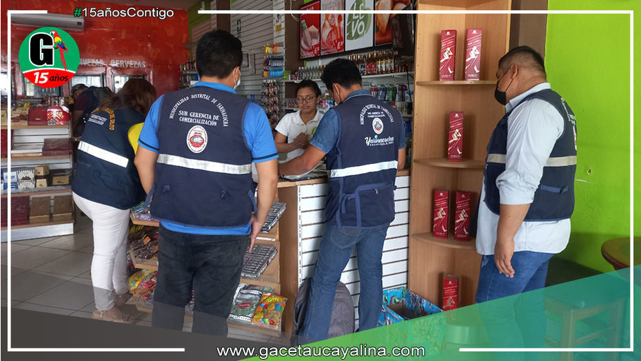Continúan operativos inopinados en Yarinacocha