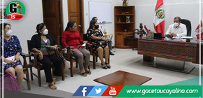 Articulan esfuerzos en beneficio de la población ucayalina