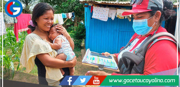 Trabajadores de municipalidad realizan Meta 4: “Lucha contra la anemia en Yarinacocha” 