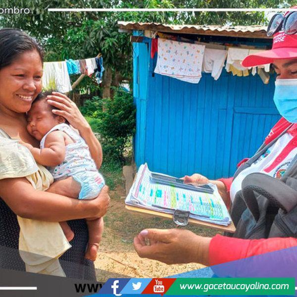 Trabajadores de municipalidad realizan Meta 4: “Lucha contra la anemia en Yarinacocha” 