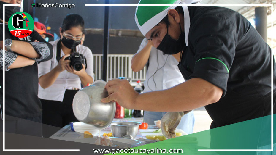 Con aforo reducido se realizó el concurso gastronómico con sabor carnaval 2022 en Ucayali