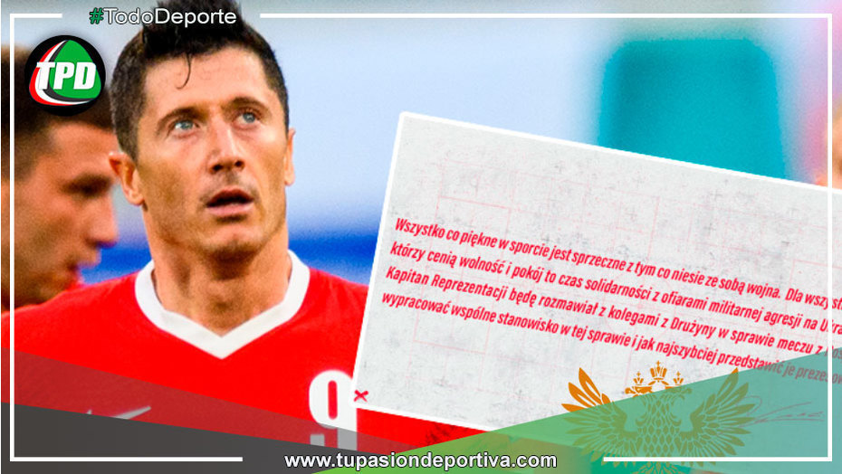 Polonia se niega jugar el repechaje al Mundial Qatar 2022 ante Rusia