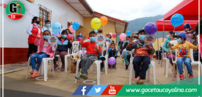 Niñas y niños de comunidades rurales son vacunados en más de 400 Tambos del Midis a nivel nacional