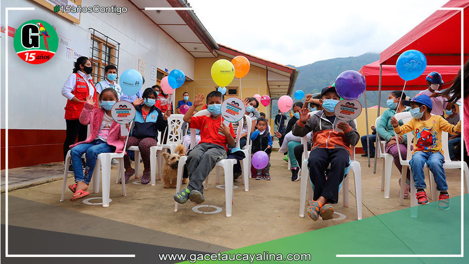 Niñas y niños de comunidades rurales son vacunados en más de 400 Tambos del Midis a nivel nacional
