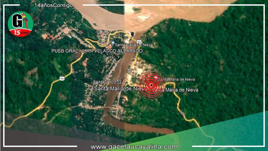 Amazonas fue remecida por fuerte temblor esta mañana