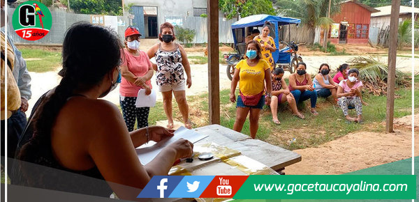 Municipalidad de Yarinacocha realiza constatación de Juntas directivas del distrito