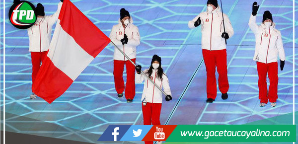 Juegos Olímpicos Pekín 2022: Ornella Oettl Reyes desfiló en inauguración