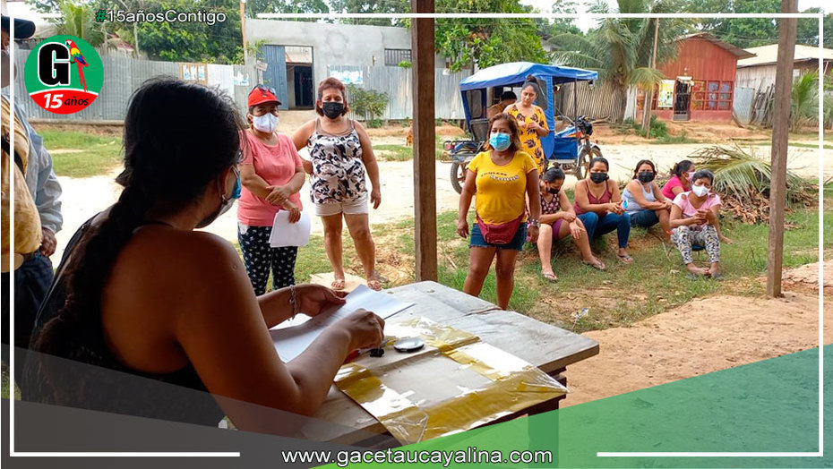 Municipalidad de Yarinacocha realiza constatación de Juntas directivas del distrito