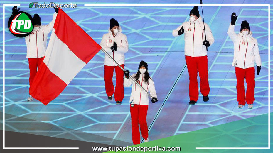 Juegos Olímpicos Pekín 2022: Ornella Oettl Reyes desfiló en inauguración