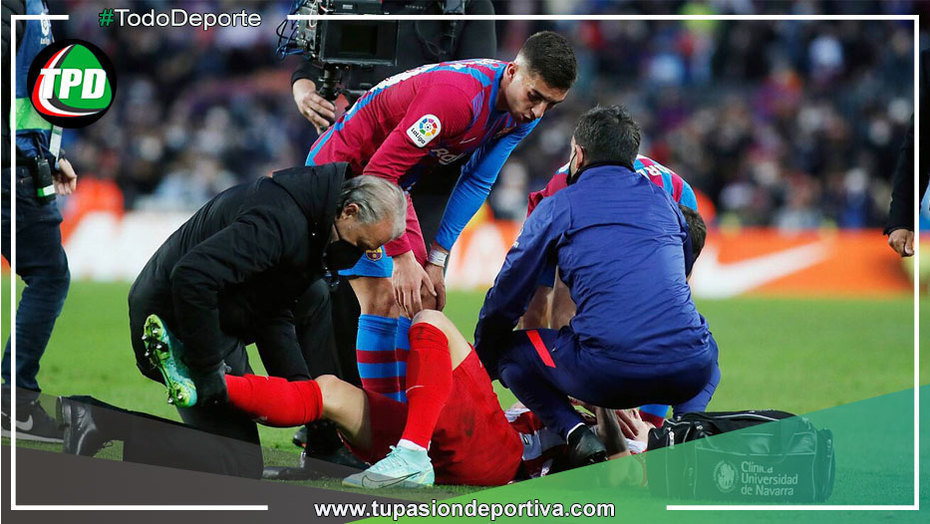 Atlético de Madrid: Daniel Wass sufre un esguince de rodilla