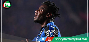 Atalanta: Duván Zapata podría ser sometido a cirugía