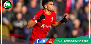 Luis Díaz publicó emotivo mensaje tras debutar con el Liverpool 