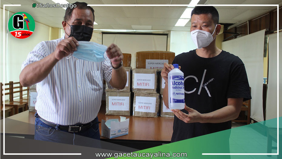 Empresarios extranjeros entregaron implementos de bioseguridad para trabajadores de primera línea de la MPCP