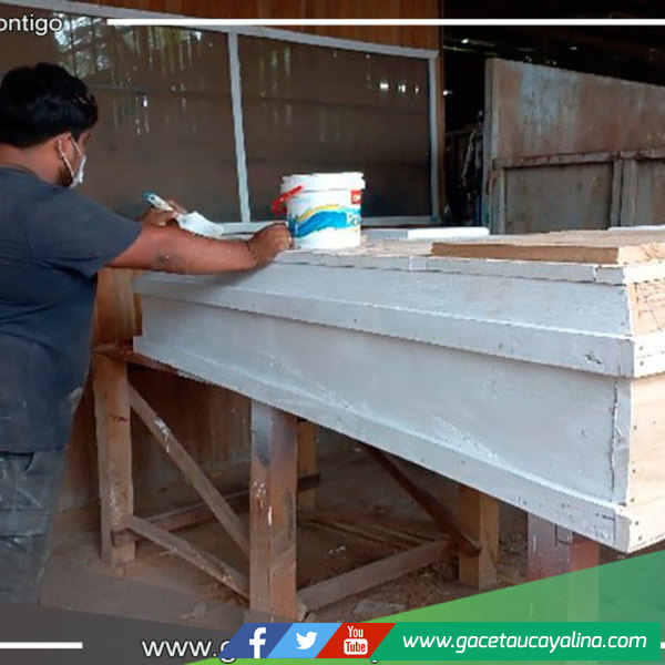 Municipalidad yarinense donó 136 ataúdes durante el año 2021