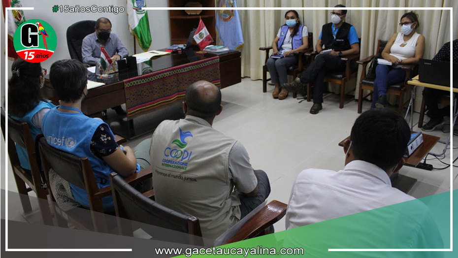 UNICEF y GOREU articulan esfuerzos para prevenir la COVID19 en comunidades nativas
