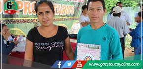 Vecinos de Caserío Pueblo Libre se alistan para recibir sus respectivos títulos de propiedad