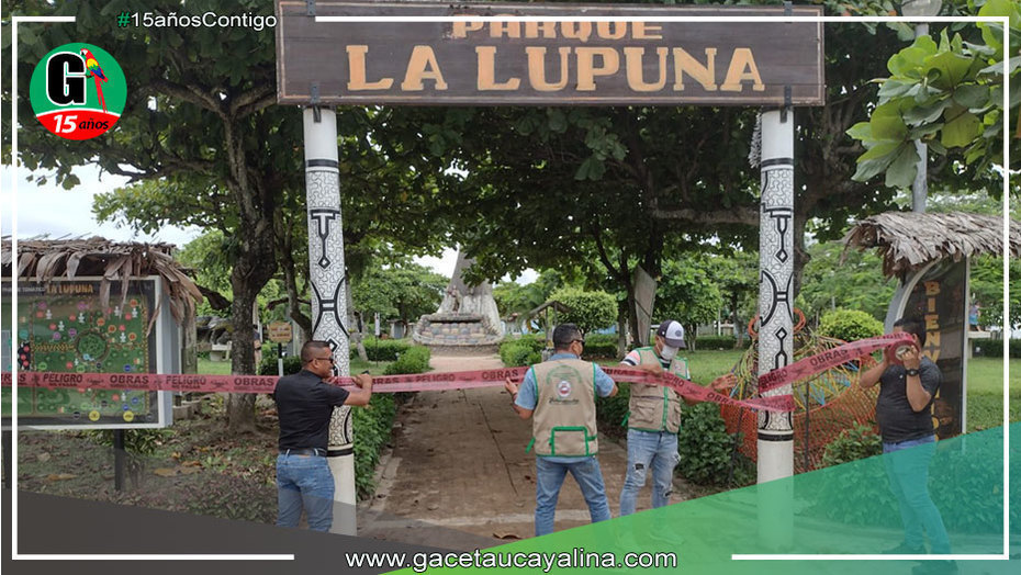 Árbol de la Lupuna en Yarinacocha se encuentra delimitado