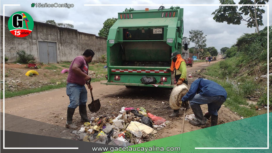 Se reinicia la frecuencia de recojo de residuos sólidos en Yarinacocha