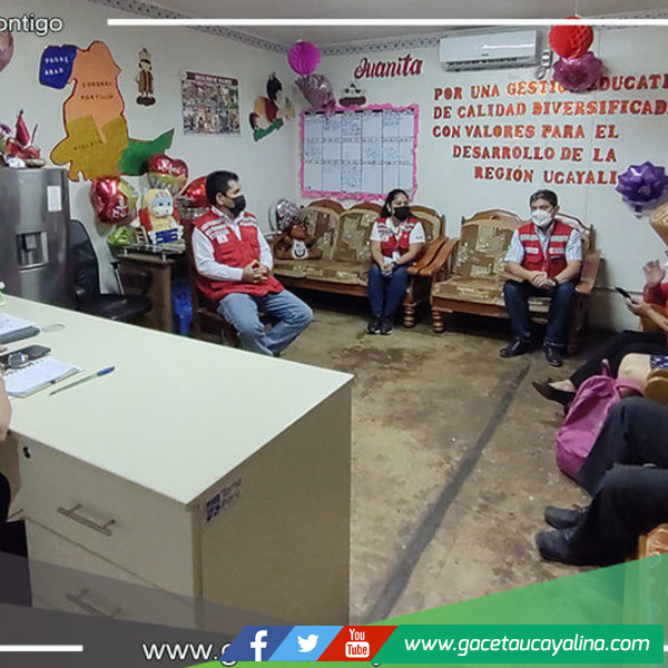 Ucayali: Qali Warma y la Dirección Regional de Educación articulan acciones para inicio del servicio alimentario escolar
