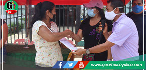 Municipalidad de Yarinacocha entrega constancias de posesión a 58 moradores