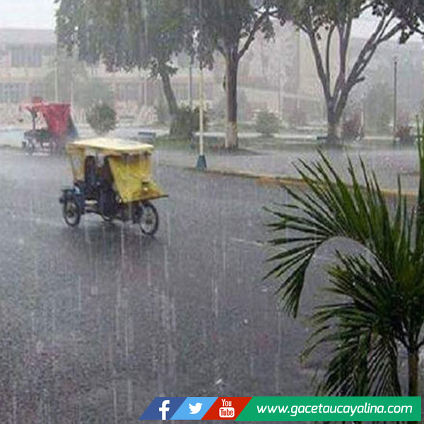 La OGRD de la Municipalidad de Yarinacocha envia Comunicado sobre las persstentes lluvias en el distrito