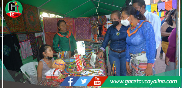 Inauguran feria “Manos Ucayalinos” por Día del Artesano en Pucallpa