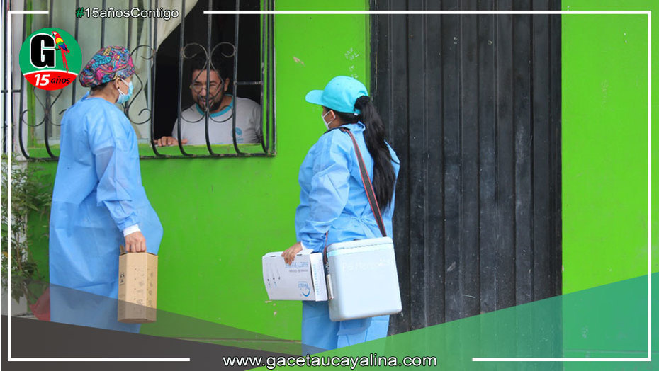 Realizarán vacunación contra COVID casa por casa en Yarinacocha