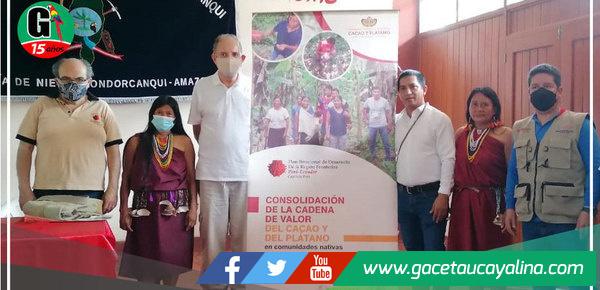 691 productores Awajún consolidan cadena de valor del Cacao y Plátano en Amazonas