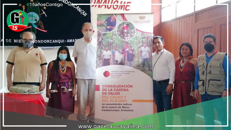 691 productores Awajún consolidan cadena de valor del Cacao y Plátano en Amazonas