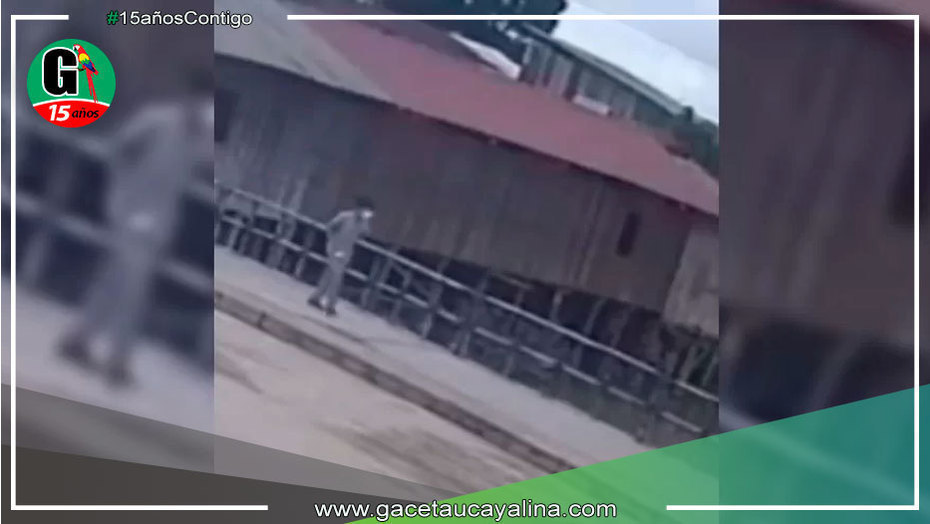 Joven se suicida lanzándose a un caño natural en Pucallpa