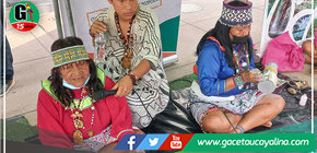 Artesanos de Yarinacocha mostraron sus creaciones durante la semana del Artesano