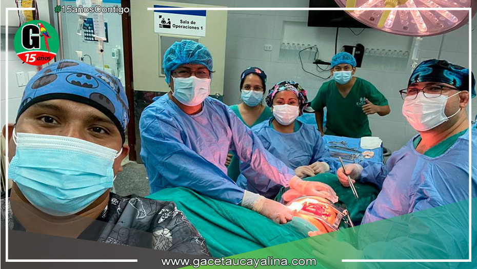 EsSalud Ucayali realiza la primera cirugía de tórax para salvar la vida de agricultor