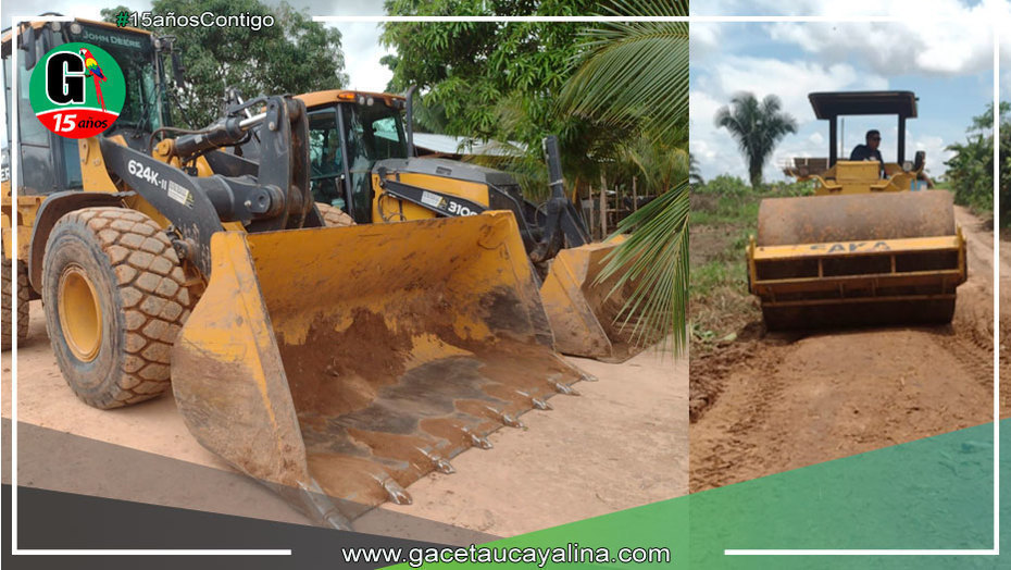 Municipalidad de Yarinacocha cuenta con importante equipo de maquinaria pesada