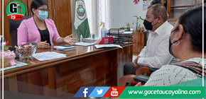 GOREU y MDY acuerdan actuar en malecón de Yarinacocha