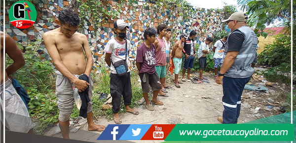 Serenazgo de Yarinacocha realizan operativos inopinados en el distrito