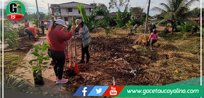 Áreas verdes recuperada por carretera antigua a Yarinacocha