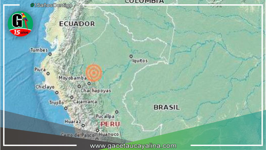 Esta madrugada se registro un sismo de 4.0 en Pampa hermosa Loreto