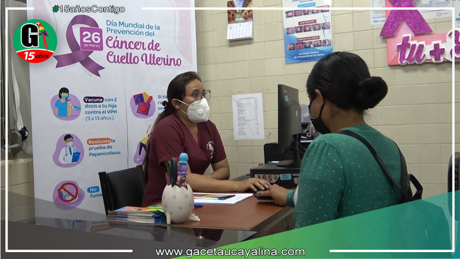 EsSalud Ucayali realiza actividades por el Día Mundial de Prevención del Cáncer de Cuello Uterino