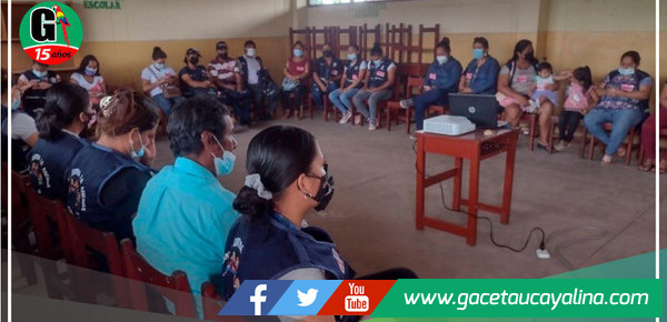 En Yarinacocha se capacitaron más de 80 actores sociales en temas de salud