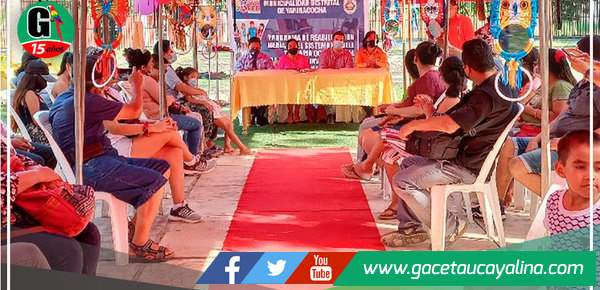 OMAPED de Yarinacocha clausuró su taller ocupacional 